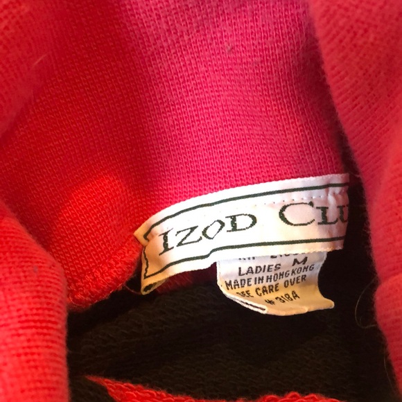 VINTAGE Izod Club embroidered turtleneck sweater - Picture 3 of 4